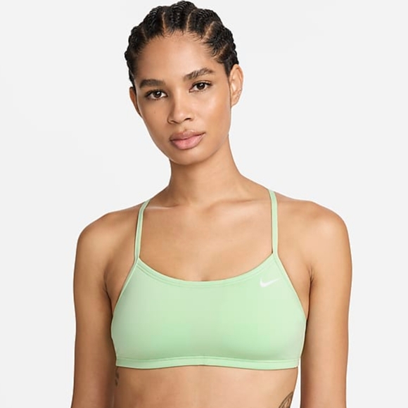 Nike Essential Racerback Bikini Top and High Waisted Bottom - Picture 1 of 6